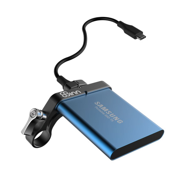 8Sinn SSD Holder for Samsung T5 on 15mm Rod Mount - MAVIS Foto & Video